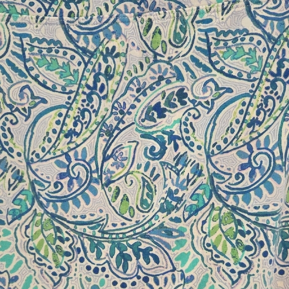 Weekend Routine Blue, Green And White Skort Size Large - Picture 3 of 8